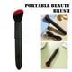thumbnail image 2 of Wartleves 1 brocha de belleza portátil con carga USB, herramienta eléctrica de maquillaje, brocha cosmética, corrector, herramientas de base, color negro, 2 of 6