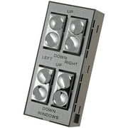 Dorman 901-008 Front Driver Side Power Window Switch - Front Left, 4 Button for Specific Buick / Cadillac / Oldsmobile Models
