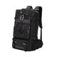 thumbnail image 5 of Mochila de senderismo Mochila informal Mochila para computadora portátil con compartimento para zapatos Puerto de carga USB para actividades al aire Patrón negro, 5 of 8