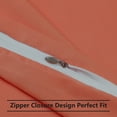 thumbnail image 4 of Unique Bargains 1800 Microfiber Zippered Pillowcases 2pcs, 4 of 10