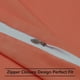 thumbnail image 4 of Funda de Almohada de Microfibra uxcell Juego de 2 Fundas Almohadas con Cremallera Naranja 36x51cm, 4 of 6
