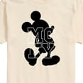 thumbnail image 3 of Mickey & Friends - Mickey Logo Silhouette - Men's Short Sleeve Graphic T-Shirt, 3 of 5