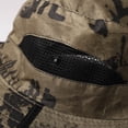 thumbnail image 6 of VBEWZET Men's 15cm Wide Brim Sun Hat, UPF 50+ Protection Bucket Hat with Chin Strap, Breathable Outdoor Fishing & Hiking Cap, 6 of 8