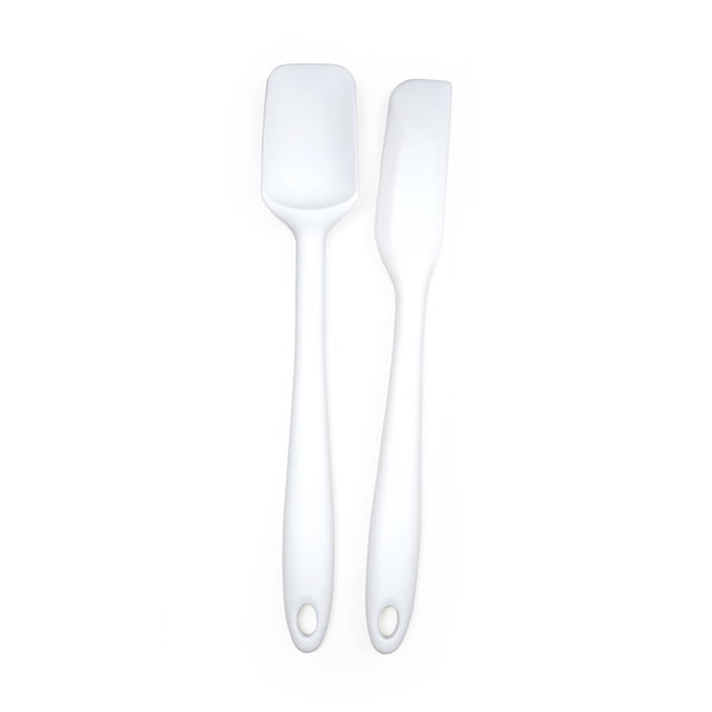 Design Imports Ensemble de Mini Spatules RSVP Ela/2 - Blanc