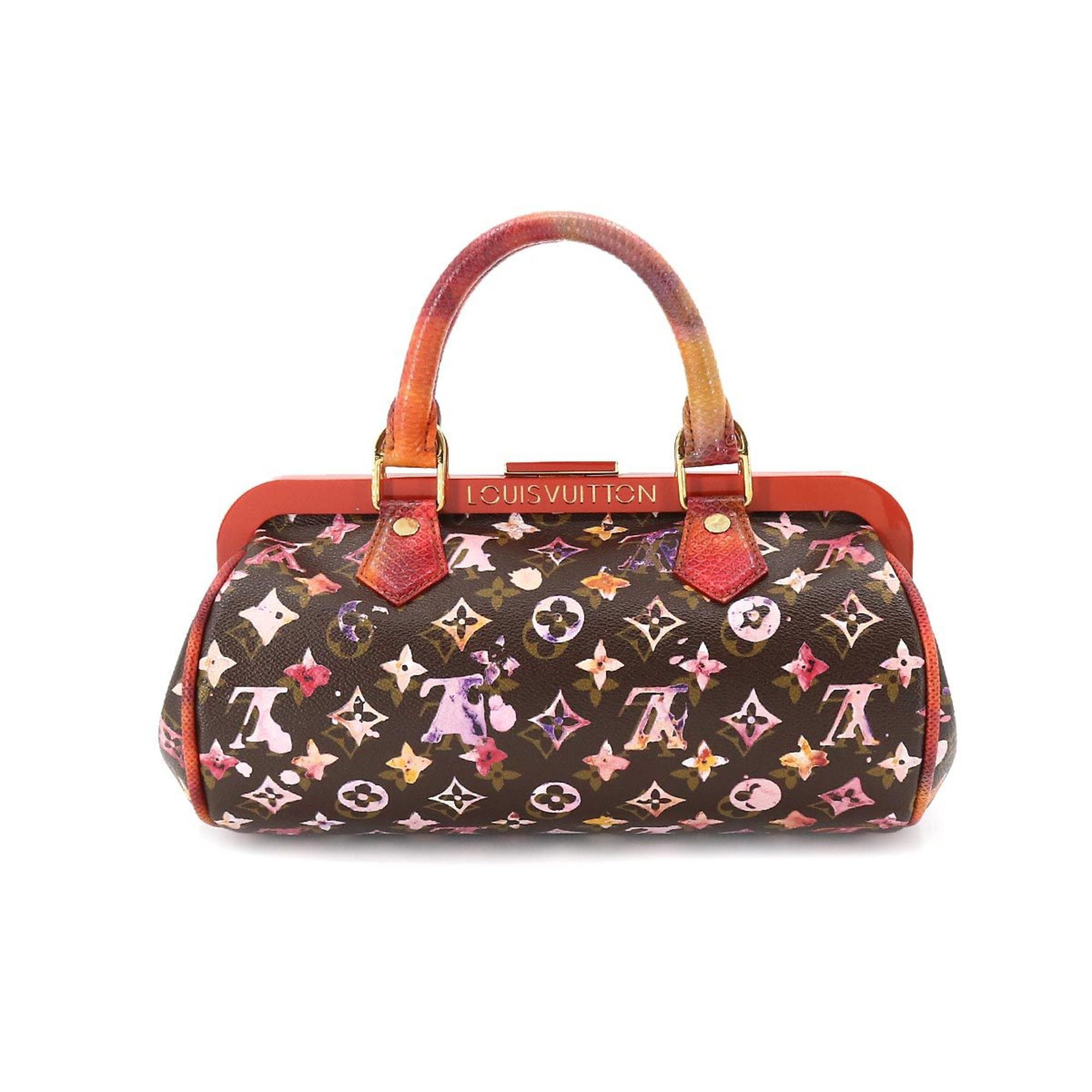 Louis Vuitton Papillon Handbag Purse Monogram Watercolor M95730 MB0088  97397