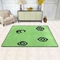 thumbnail image 2 of Gear Icons Design Soft Polyester Area Rug 36''x24'', Non Slip, Memory Foam, Water Absorbent, 2 of 7