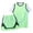 Light Green, variant on Reversible Basketball Jersey for Boy– Lightweight Breathable Mesh Scrimmage Athletic Practice Sports Jersey,3-16 Years