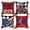 D, variant on Qocolhg 4th of July Patriotic Decorative Throw Pillow Cover 18x18 inch Set of 4, Star Stripe God Bless American Themed Cushion Case for Home Memorial Independence Day Decorations, Clearance