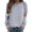 Light Gray [Halloween Shirts for Women Clearance], variant on WEIWEN Spooky Season Sweatshirts for Women 2026 Boo Ghost Pumpkin Halloween Clothes for Women Tops Casual Crewneck Sweaters Women's Fashion Clothing Khaki, S