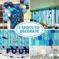 thumbnail image 5 of PartyWoo Crepe Paper Streamers 6 Rolls 492ft, Pack of Blue, Pastel Blue, Green and Lime Party Streamers for Birthday Decorations, Party Decorations, Wedding Decorations (1.8 Inch x 82 Ft/Roll), 5 of 10