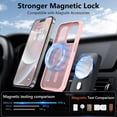 thumbnail image 2 of Strong  for iPhone 14 Pro Case, [Compatible with Magsafe][13FT  Drop Protection] Slim Translucent Matte Shockproof Case for iPhone 14 Pro Phone Case 6.1'', Pink, 2 of 14