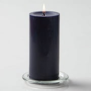 Richland 60 hours Burn Time Pillar Candle, Clean, Blue