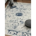 thumbnail image 4 of Rug Branch Contemporary Transitional  Blue Navy Indoor Area Rug - 5x7, 4 of 8