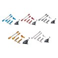 thumbnail image 3 of Ruiboury Steering Link Rod Pull Rods Servo Links Linkage 28T Servo Arm For 1/28 Wltoys K969 Pull Rods RC Car Parts Steering Link Titanium color 1Set, 3 of 6