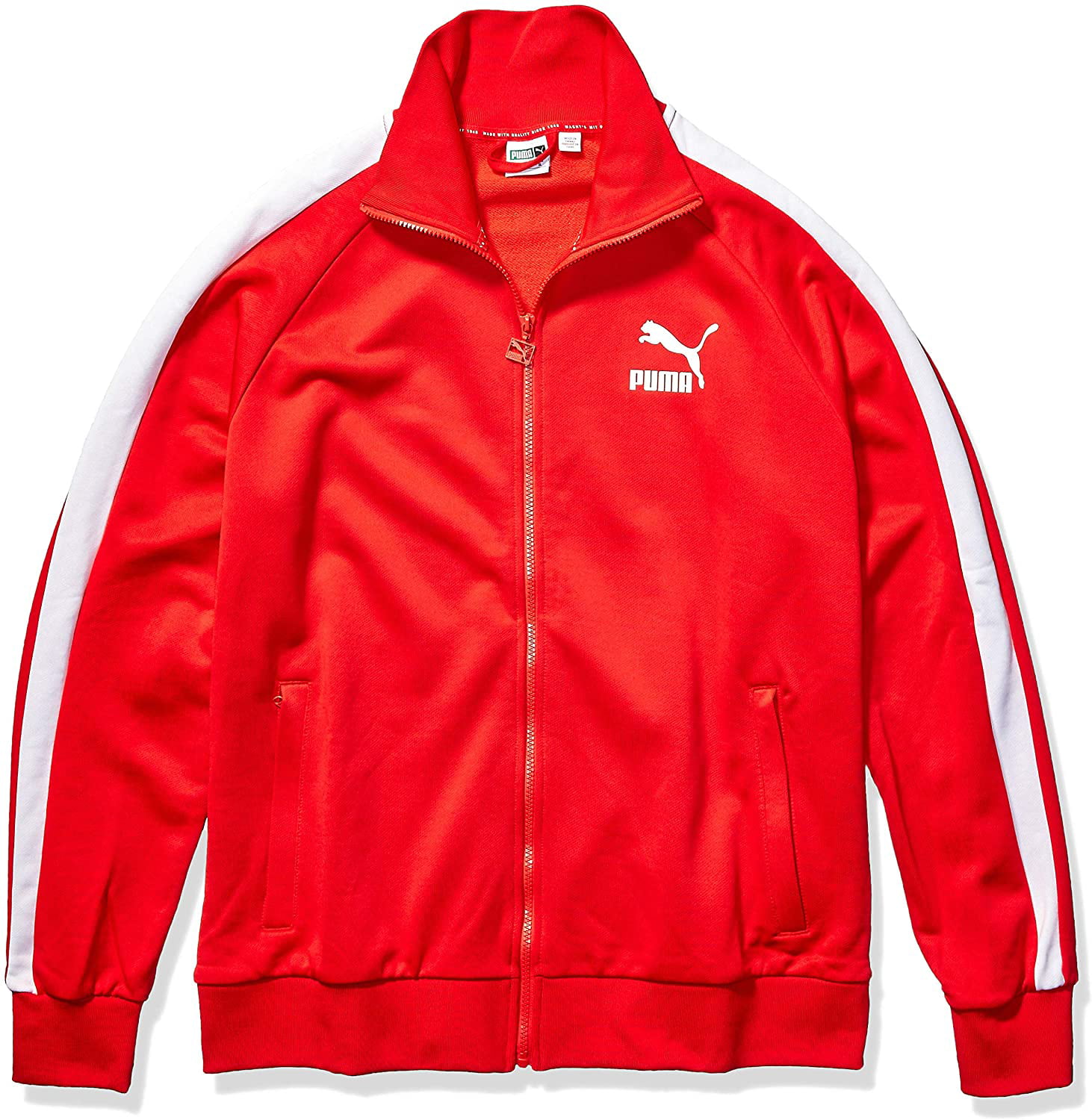 PUMA Men's Iconic T7 Track Jacket, High Risk Red, XXL | Walmart Canada