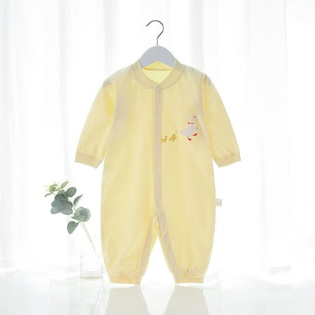 

Journey Kids Baby Long Sleeve Jumpsuit Breathable Skin-friendly Fashion Clothing(Split 1 73cm)