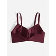 thumbnail image 2 of Plus Bow Rhinestone Detail Push Up Bra, 2 of 4
