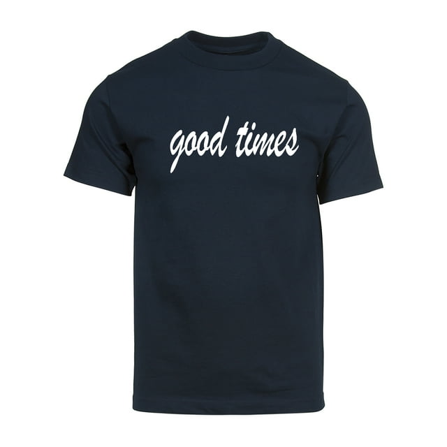 Gravity Threads T-Shirt à Manches Courtes pour Hommes - Bleu Marine - 2TG