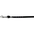 thumbnail image 2 of Dog, Puppy  Pet Leash, "Black Velvet Jeweled", 2 of 10