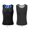 thumbnail image 4 of Men Slimming Body Shaper Gynecomastia T-shirt Compression Posture Corrector Vest 2023 New, 4 of 5