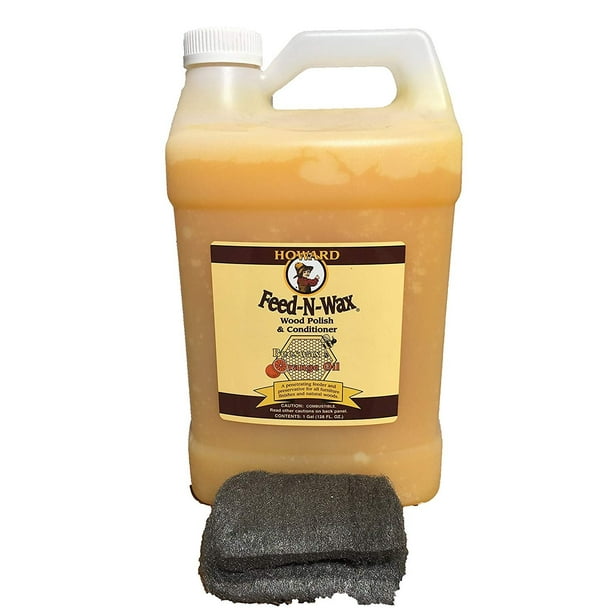 Howard FeedNWax Restorative Wood Furniture Polish and Conditioner