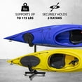 thumbnail image 2 of RaxGo Kayak Storage Rack Indoor Outdoor with Wheels - Heavy Duty Support, 2 of 6