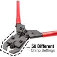 thumbnail image 4 of EZRed B795 Heavy Duty Lug Crimper Tool 25" Long Handle 6 GA through 20 MC, 4 of 4