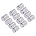 thumbnail image 3 of Tornillo separador para soporte de letrero, 12 piezas de clavos publicitarios, tornillos separadores de acero inoxidable, clavo separador para letrero de pared, multifuncional, 3 of 8