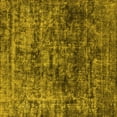 thumbnail image 1 of Ahgly Company Machine Washable Indoor Square Oriental Yellow Industrial Area Rugs, 4' Square, 1 of 4