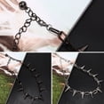 thumbnail image 2 of New Spike Rivet Punk Collar Necklace Goth Rock Biker Link Chain Choker Jewelry, 2 of 5