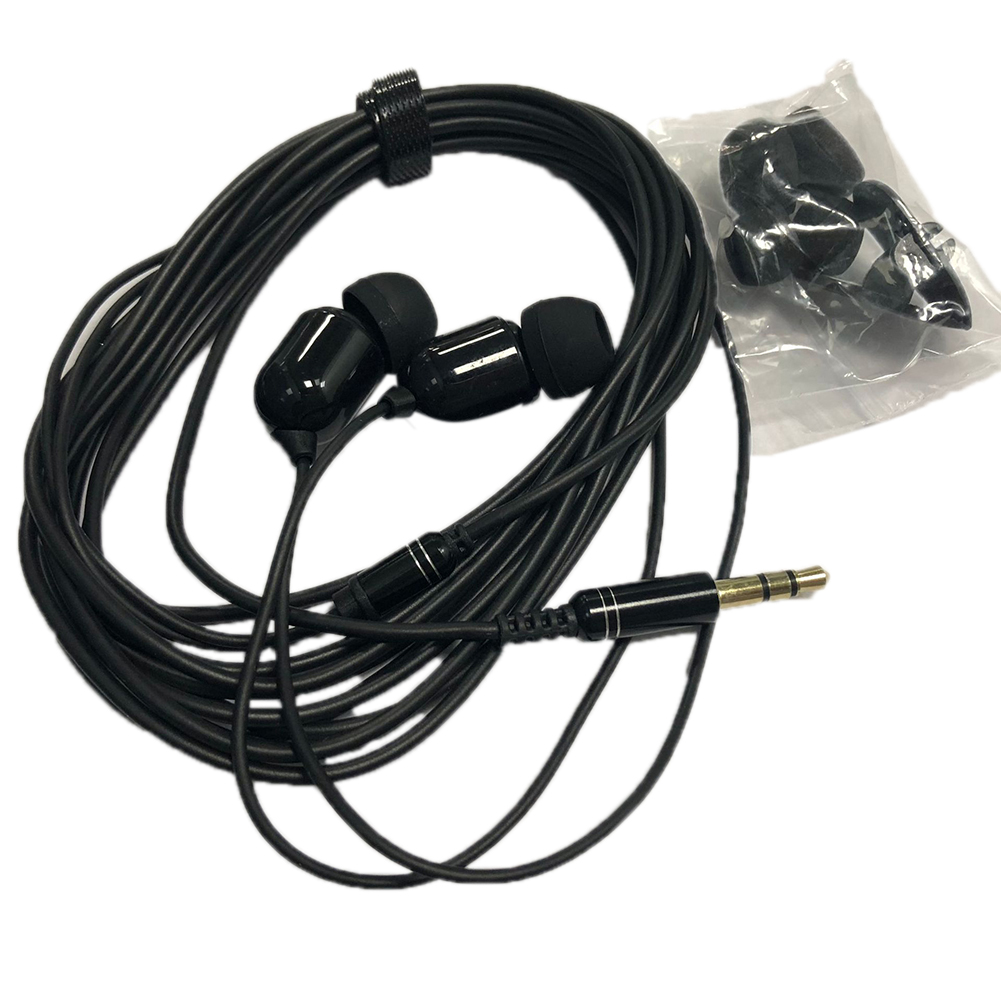 Famure InEar Headphone Headset With Microphone Wired Earphone 3 Meters