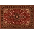 thumbnail image 1 of Ahgly Company Indoor Rectangle Persian Orange Traditional Area Rugs, 7' x 9', 1 of 1
