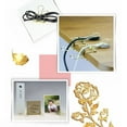 thumbnail image 4 of Xingzhi 20 Pieces Metal Paper Clip Electroplated Solid Color Replacement Home School Examination Papers Clips Accessories Gold 19mm, 4 of 9