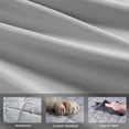 thumbnail image 3 of Funda de asiento de coche para perros Pecute, de piel impermeable, para asiento trasero, 3 of 9