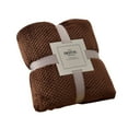 thumbnail image 2 of Throw Blanket for Couch, Lightweight Plush Warm Blankets for Bed, Fuzzy Cozy Flannel Blanket Throw for Sofa, Soft Warm Light Weight for Travelling In Spring Summer,39.37 X 59.06 Inch, 2 of 2
