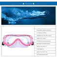 thumbnail image 2 of Kids Swimming Diving Mask Goggles  with Nose Cover Beach Gift for Summer Pink, 2 of 8