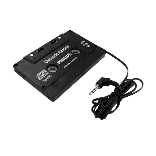 New Philips Audio Car Cassette Tape Adapter 3.5 MM For iPhone Ipod MP3 AUX 