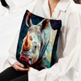 thumbnail image 6 of Rhinoceros Stylish Velvet Throw Pillow Covers Inserts Set of 2 for Bed & Chair - Unique Patterns, 16x16, 18x18, & 20x20 Inches for Any Occasion!, 6 of 6