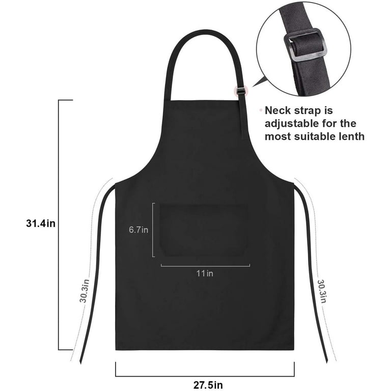  ERWYTYIOI Cooking Apron - Dad The Man The Myth The Grill Master  - Funny Aprons for Men with 2 Pockets Cooking Kitchen Aprons, Black Apron BBQ  Grilling Birthday Gifts for Men