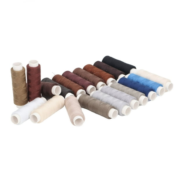 Hilo De Coser De Poliéster, Kits De Hilos De Coser De 20 Colores Hilo De Coser De Poliéster De 328 Pies Carretes De Hilo De Coser Multiusos