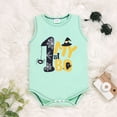 thumbnail image 4 of Baby Boys Girls Halloween Outfit Sleeveless Bubble Romper Baby Girl Boy Fall Outfits, 4 of 8