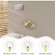 thumbnail image 3 of Toilet Paper Holder, SUS 304 Stainless Steel Adjustable Double Post Pivoting Toilet Paper Roll Holder Wall Mount for Bathroom, 3 of 5