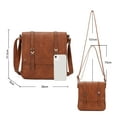 thumbnail image 2 of KL928 Crossbody Bags for Women Soft FAUX Leather Wallet Purses Adjustable Strap Medium Shoulder Handbags, 2 of 6