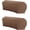 Brown, variant on Soft Stretch Plush Armrest Cover, Armrest Covers for Chairs/Sofas, Couch Arm Covers, Furniture Protector Armchair Slipcover for Recliner, Set of 2(NOT Suitable for Leather Sofas)