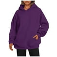 thumbnail image 2 of POINTERTECK Sweat-Shirts à Col Rond Décontractés Polyvalents pour Femmes à Manches Longues Sweat-Shirts à Manches Longues Café L, 2 of 5