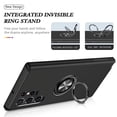 thumbnail image 6 of Dteck Case for Samsung Galaxy S22 Ultra Shockproof Magnetic Ring Holder Stand Slim Hard PC Phone Back Cover S22ultra,Black, 6 of 7