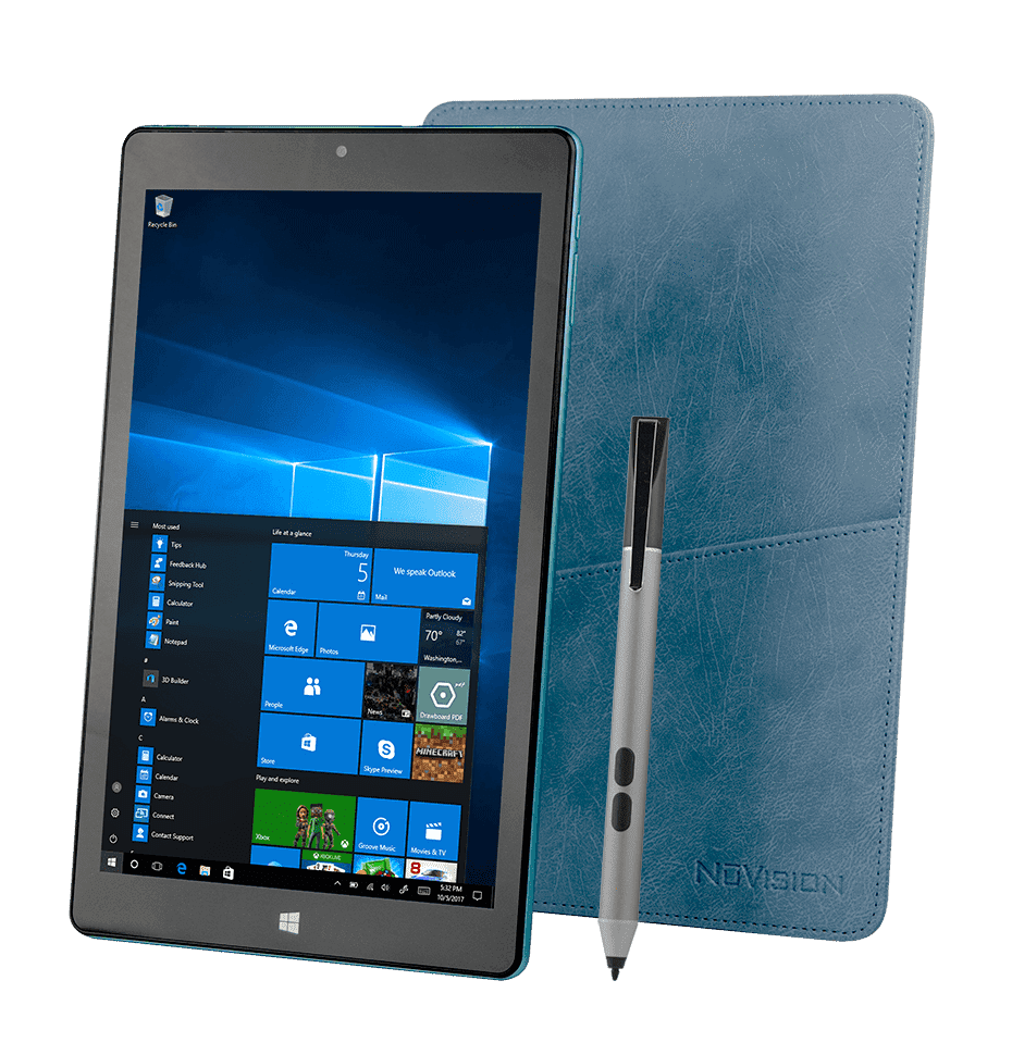 Nuvision Solo 10 Draw High Performance 10 1 Fhd Touchscreen Tablet Intel Atom 1 44ghz 2gb Ram 32gb Storage Windows 10 Blue Walmart Com Walmart Com