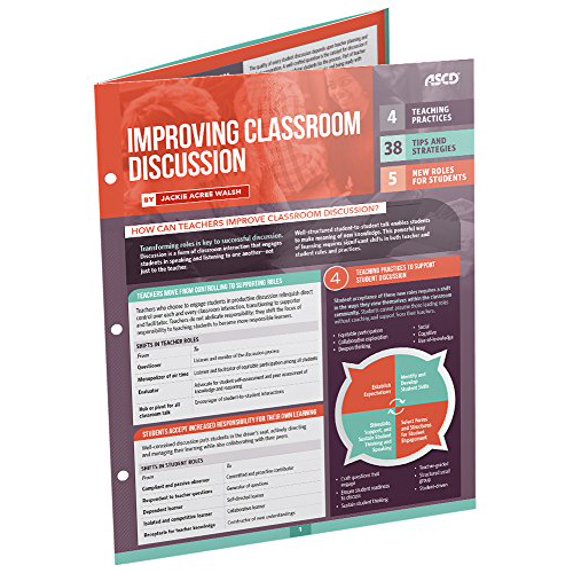 Pre-Owned Improving Classroom Discussion (Quick Reference Guide), 9781416623649, 1416623647, Paperback,