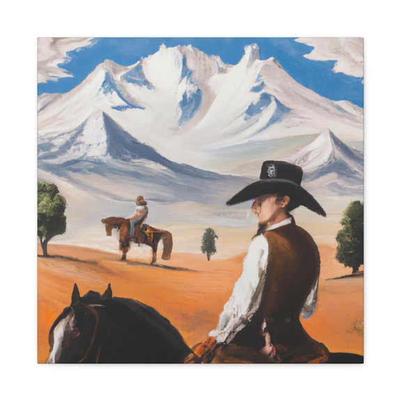Mountain Range Majesty - Canvas