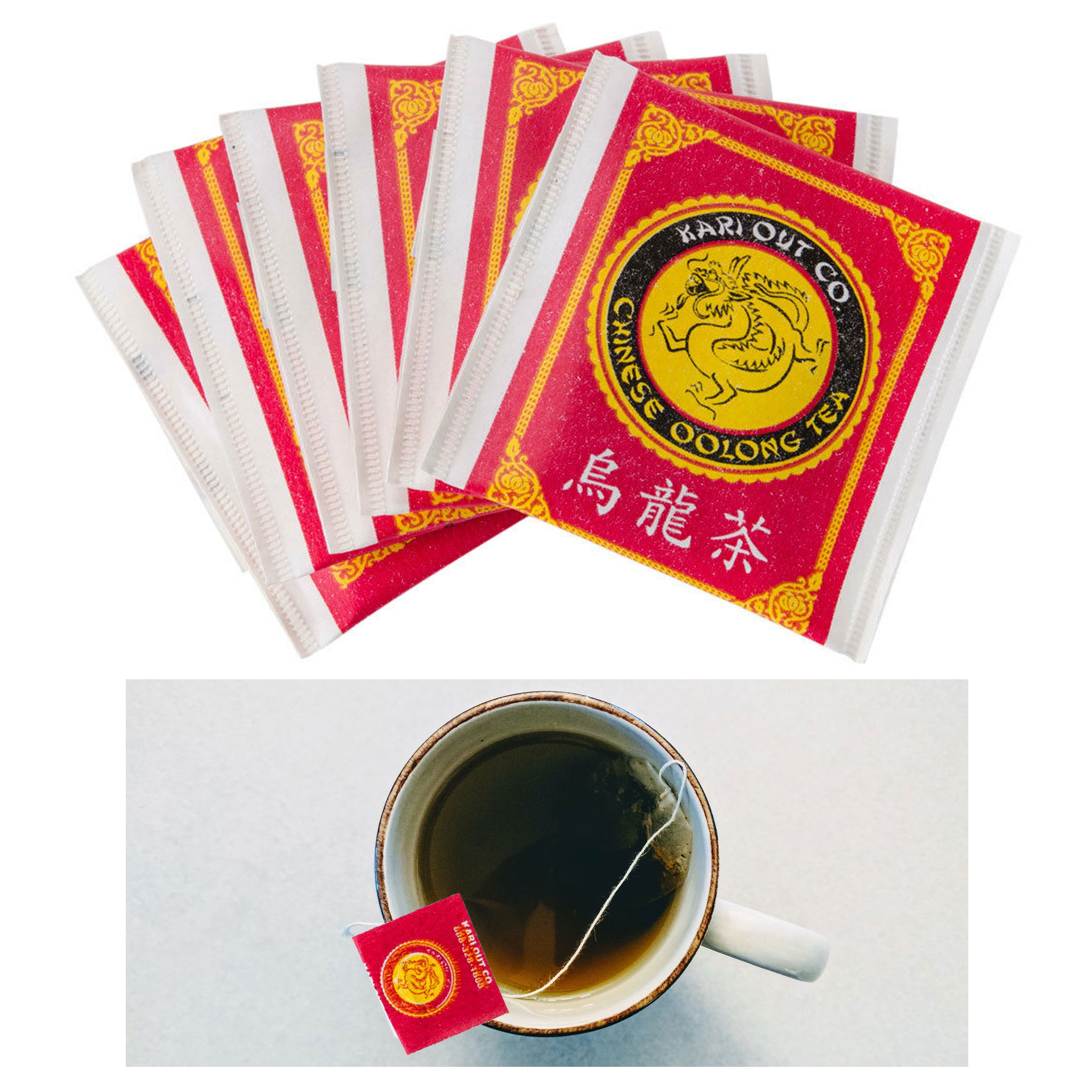 100 Ct Premium Chinese Oolong Tea Bag Natural Skinny Weight Loss Slim
